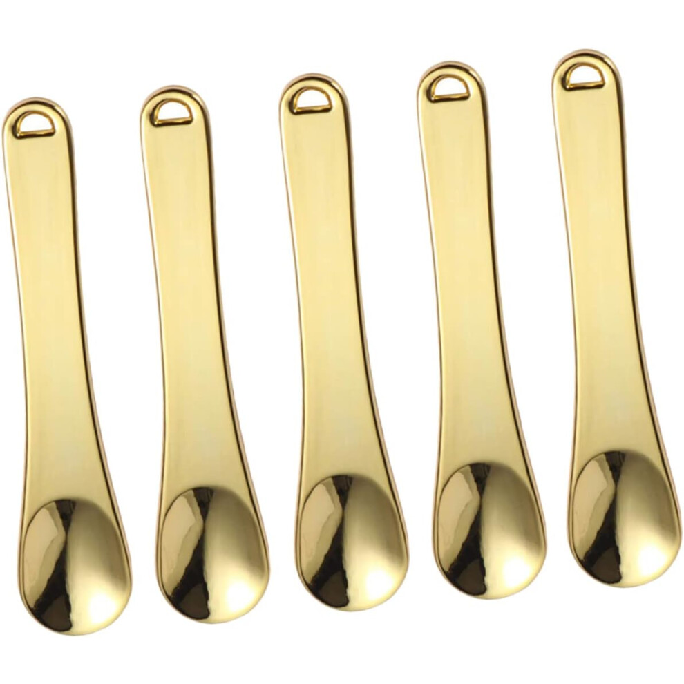 Hkhbjs 5Pcs Mini Cosmetic Skincare Spatulas Makeup Lotion Spoon Eye Spoon Skincare Tools