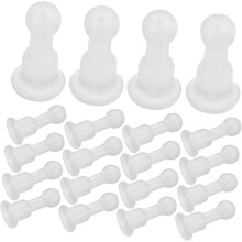 50 stuks zachte siliconen oorbelstoppers ter vervanging van oorstekers en creolen. Veilige oordopjes om verlies te voorkomen.