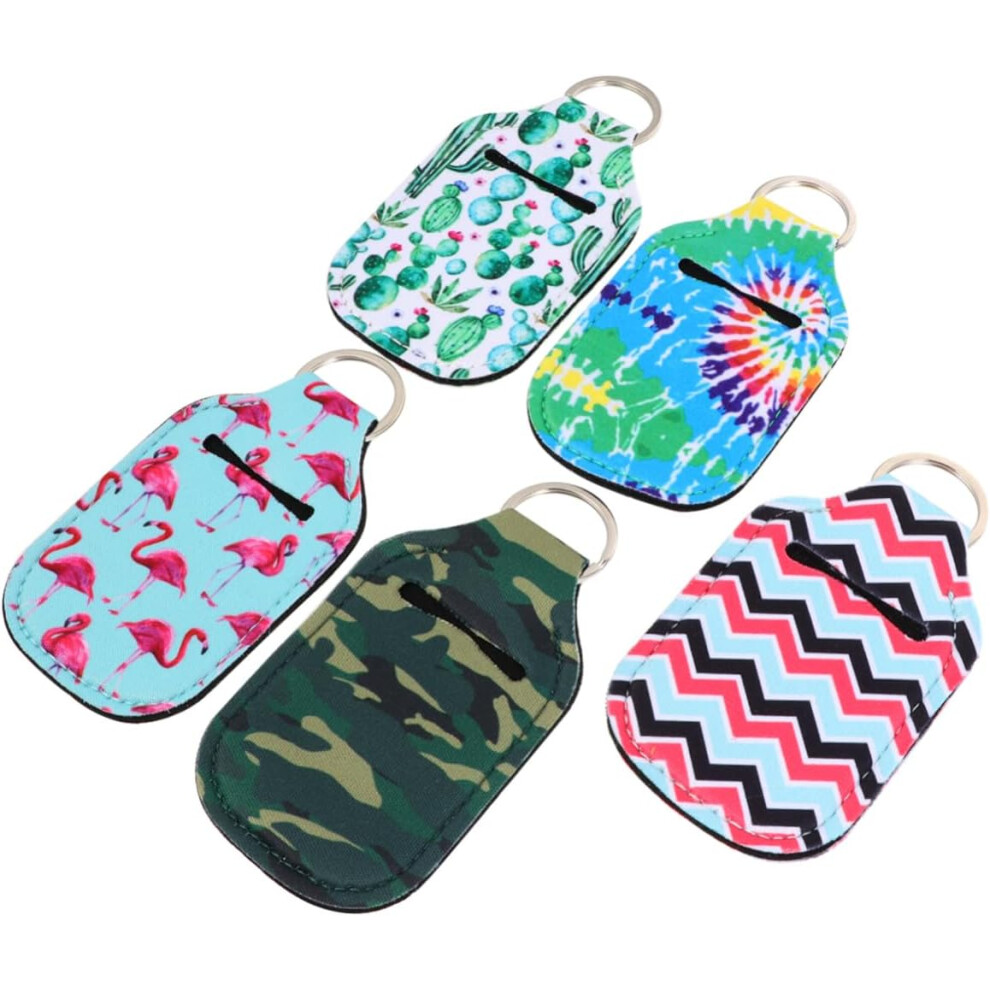 Hkhbjs 5Pcs Small Bottle Cover Travel Toiletries Bottles Protective Lid For Cosmetics