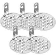 5-teiliges Set Reisnudelrollenschaber aus Edelstahl, DIY-Geleeschaber, ergonomisches Design, Zerkleinerungswerkzeug