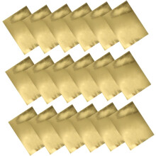 A4 Gold Metallic Mirror Cardstock Paper 50 Sheets Pack, Shimmering Gold DIY Craft Paper