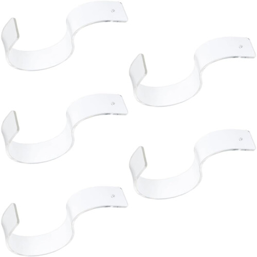 5pcs Creative Acrylic Belt Display Stand Belt Storage Rack Delicate Design