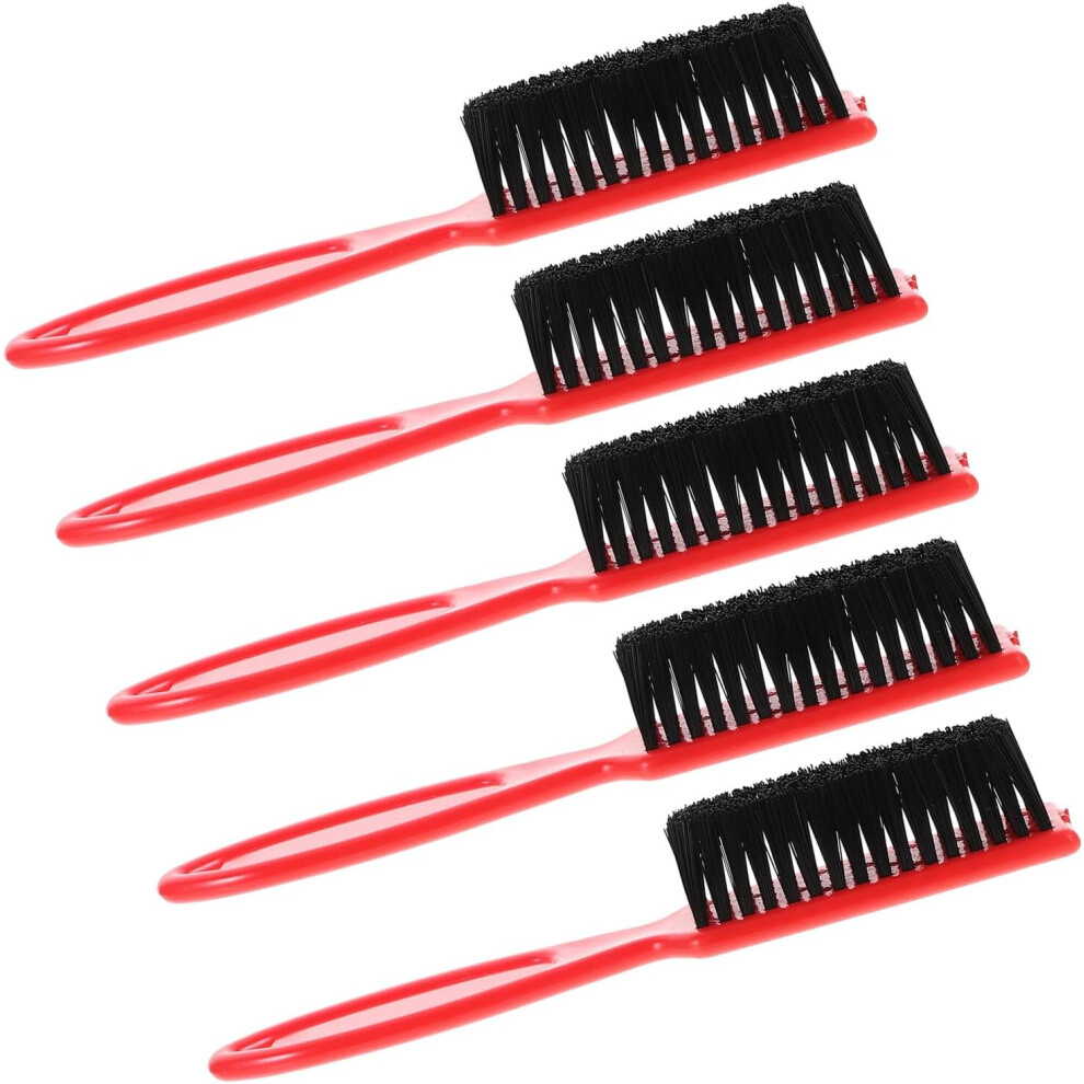 Hkhbjs 5Pcs Beard Care Kit Long Handle Brush Comb For Men Mustache Grooming And Shaving Essential Hairdressing Tools