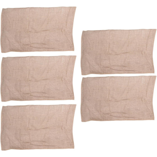 5pcs Vegetable Bags Storage Pouches Large Capacity Jute Multi-functional Classical Shape Allows