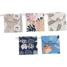 stuks Auntie sjaaltasjes voor buiten, etui voor menstruatieverband, multifunctioneel portemonneetje