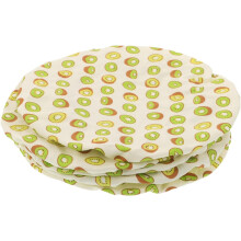 Lot de 5 couvercles réutilisables en tissu extensible pour la conservation des aliments, idéaux pour les récipients de fermentation et les fruits.