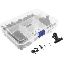 Metal Thumbtacks Push Pins Set with Rust-Resistance and Efficient Organization Features