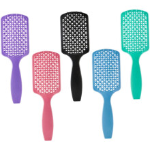 5-teiliger Massagekamm für die Haarpflege, gebogener Kopfhautapplikator für nasses und trockenes Haar, leichtes Design
