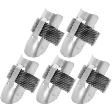 Fingerschutz aus Edelstahl zum Schneiden von Lebensmitteln (1 Stück)