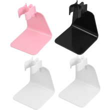4er-Set UV-Nagellampenständer, tragbare Nagellampenhalter, Trockner, Gel-Nagellack-Trocknerständer in Schwarz, Weiß und Rosa