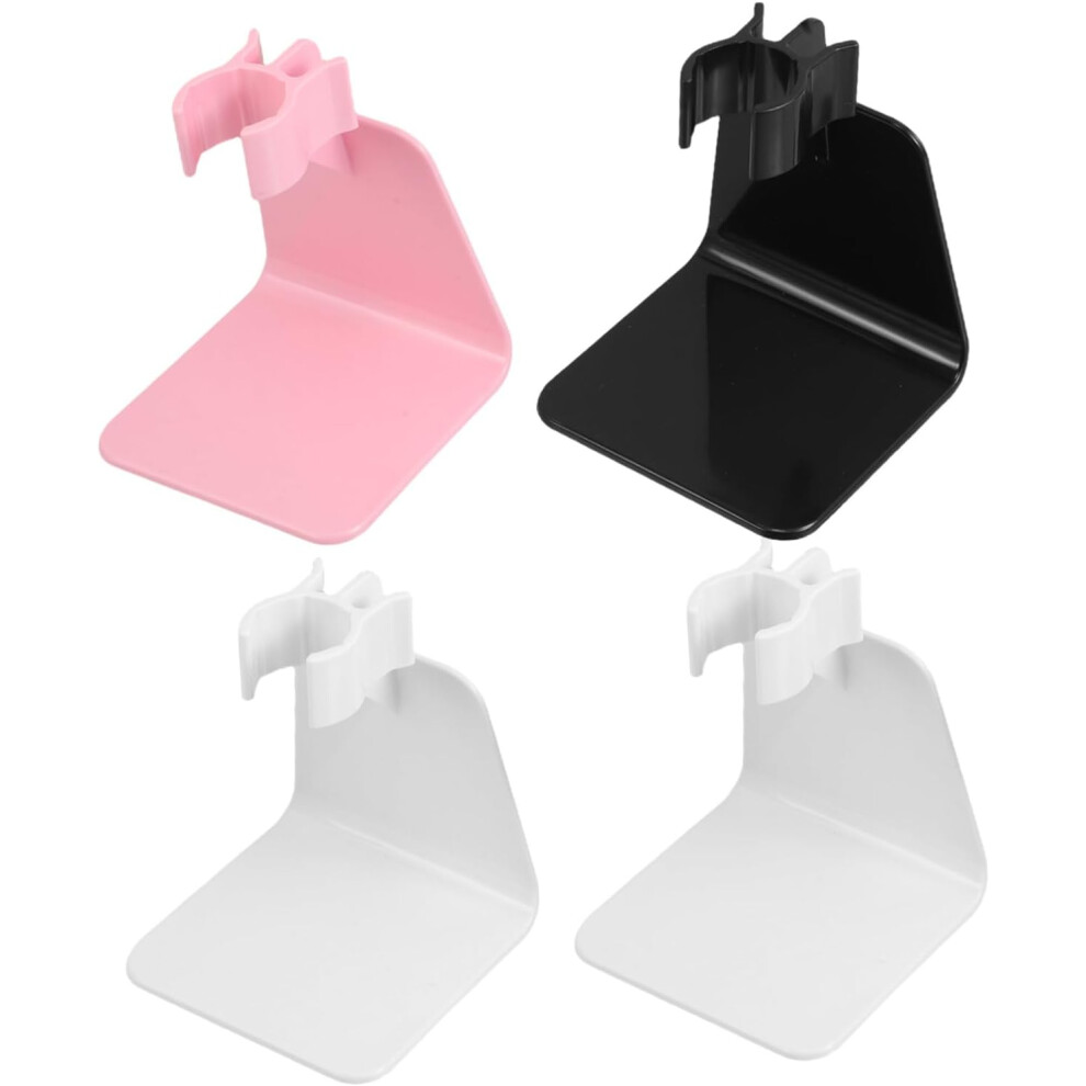 Hkhbjs 4Pcs Uv Nail Lamp Stand Handheld Nail Lamp Holders Dryer Portable Gel Polish Dryer Stand In Black White Pink