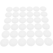 Papier sulfurisé rond blanc anti-débordement, 500 pièces, 11,5 cm