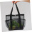2pcs Large Capacity Mesh Beach Bag for Travel Multi-pocket Toiletry Bag Hanging Function Net Pouch 5