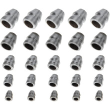 25 Stück runde Eisenkeile, tragbares Reparaturwerkzeug aus Metall
