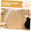 2Pcs Hexagon Unfinished Solid Wood Boards 8Cm X 0.5Cm 1