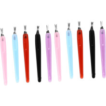 50pcs Handle Dead Skin Forks Nail Art Tool Supply for Manicure Pedicure Tools to Remove Cuticle