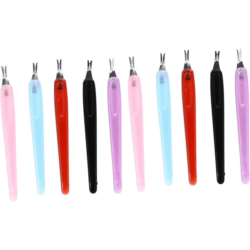 Hkhbjs 50Pcs Handle Dead Skin Forks Nail Art Tool Supply For Manicure Pedicure Tools To Remove Cuticle