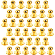 Boutons de rechange ronds en plastique pour veste de chef, lot de 50