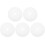 5pcs round Silicone Dehydrator Sheets Reusable Drying Mats Non-stick Break Resistant White Pads 1