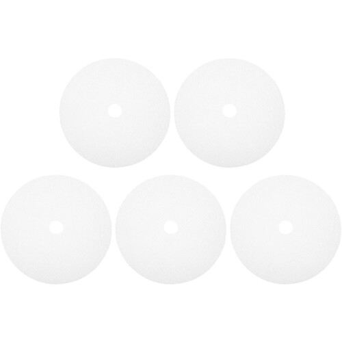 5pcs round Silicone Dehydrator Sheets Reusable Drying Mats Non-stick Break Resistant White Pads