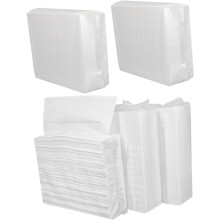 5er-Pack Mehrweg-Papierhandtücher für den gewerblichen Einsatz in Hotels und Restaurants