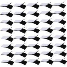 40pcs Double Side Tape Self Adhesive Hook and Loop Strips for Wall Plastics