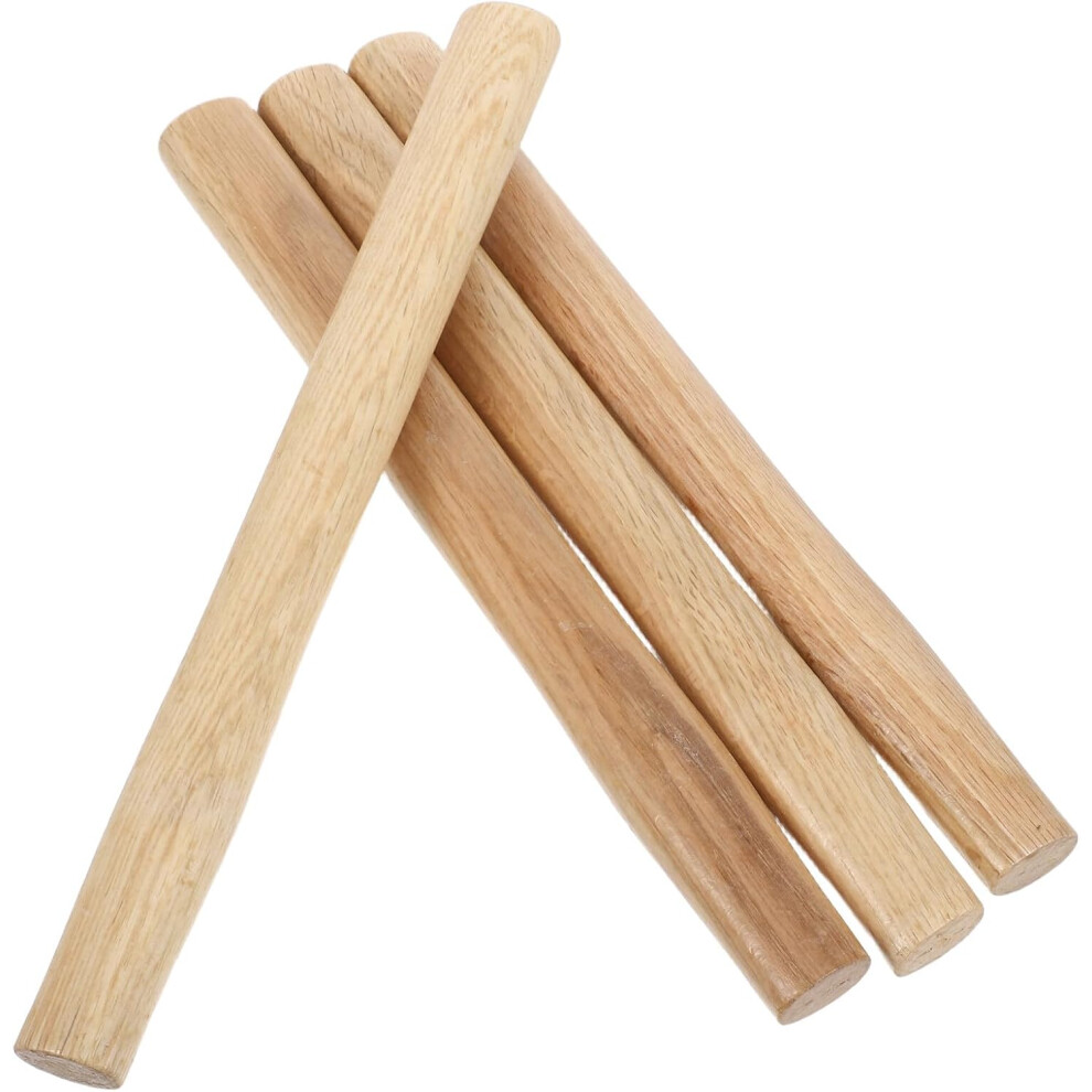 4Pcs Wooden Handle Hammer Handle Replacement For Ball Peen Hammer For Diy Repairing Tool Workshop 5455468312557
