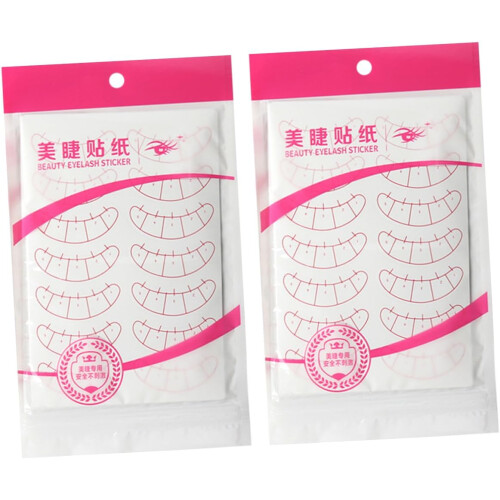 40 feuilles de patchs de positionnement isolants pour extensions de cils