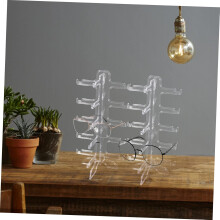2er-Pack Brillenständer, abnehmbare Sonnenbrillenhalterung, Brillenorganizer für den Schreibtisch