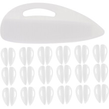 40 Silikon-Wimpernpads für Wimpernlifting und Wimpernverlängerung, weiche Wimpernpatches, wiederverwendbar
