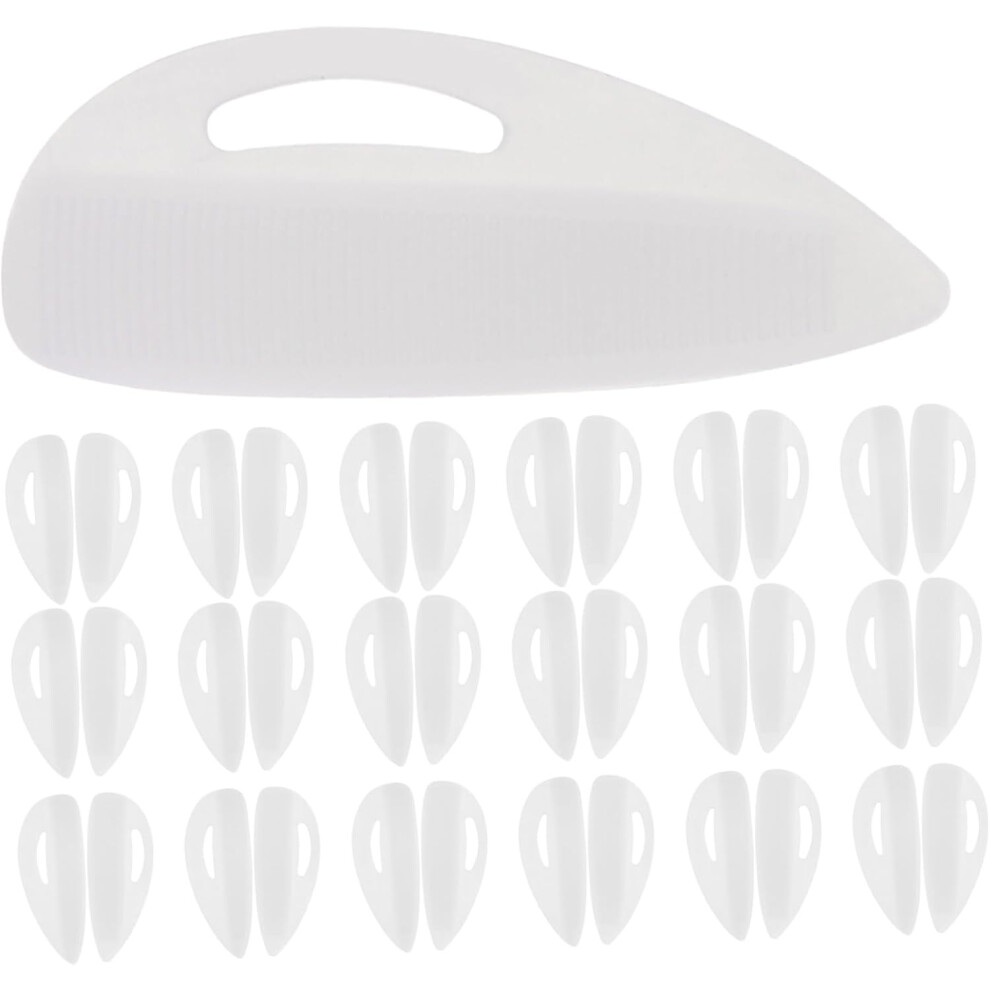 Hkhbjs 40Pcs Silicone Eyelash Pad For Lash Lift Lash Extension Soft Eyelash Patches Reusable