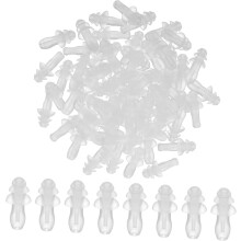 40pcs Silicone Earplugs Waterproof Noise-reducing Protective Ear Plugs for Sleeping Swimming Travel