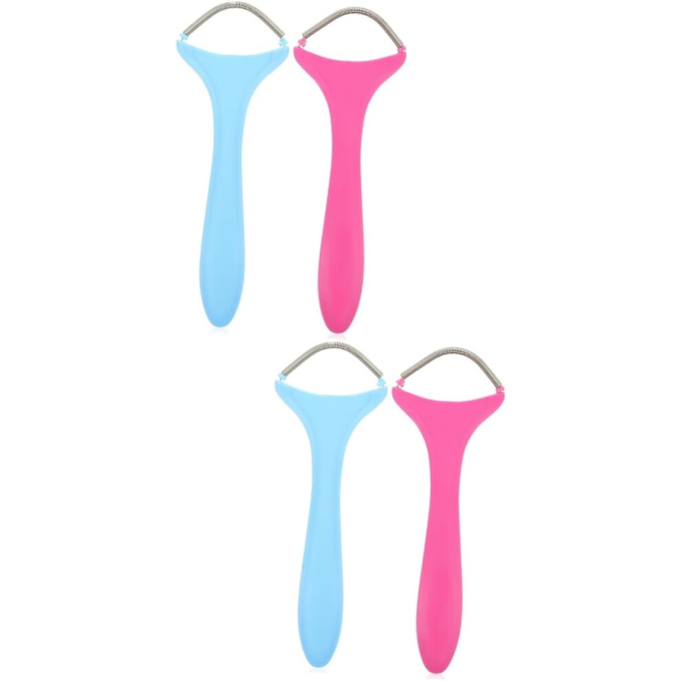 Photos - Hair Removal HKHBJS 4pcs Facial Hair Remover for Women Manual Upper Lip  Portable Spring Epilator at Home 