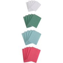 20 Blatt Nagelschleifpapier, Maniküre-Werkzeug, Fingernagelpuffer für Acrylnägel, für den Salongebrauch