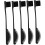 Dual Head Makeup Brush 5pcs Black Eyelash Brush Separator Lash Applicator Tool 1