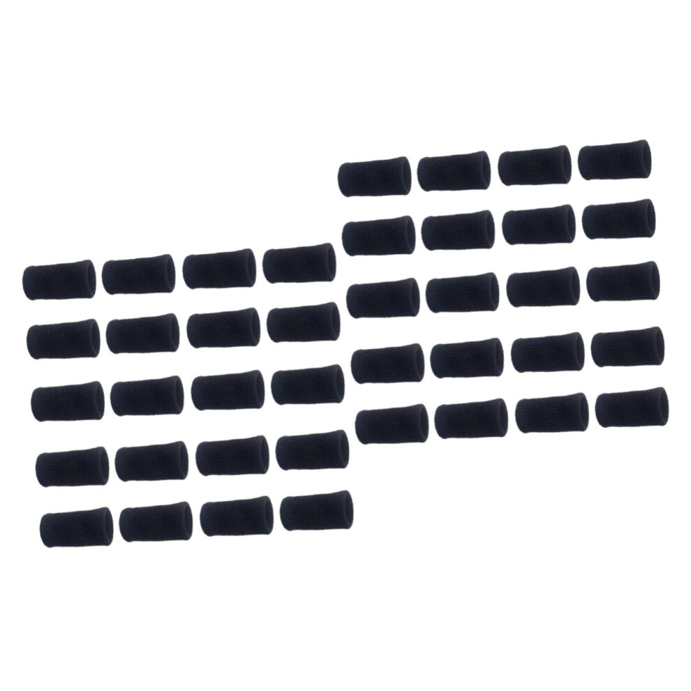 Hkhbjs 40Pcs Sports Volleyball Finger Sleeve Support Volleyball Thumb Brace Protector Sweatband