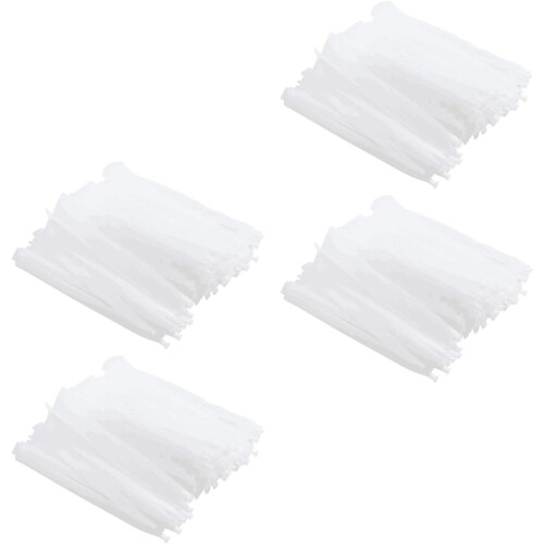 400pcs Kitchen Sink Strainer Mesh Bags with Small and Dense Pe Filter Mesh