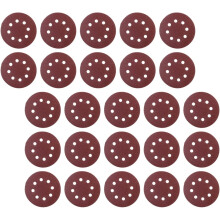 50pcs Hook and Loop Sanding Discs Grit Sandpaper Circular Pads for Sanders