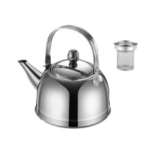 Rustfri stål tekedel med aftagelig infuser 1,2 l