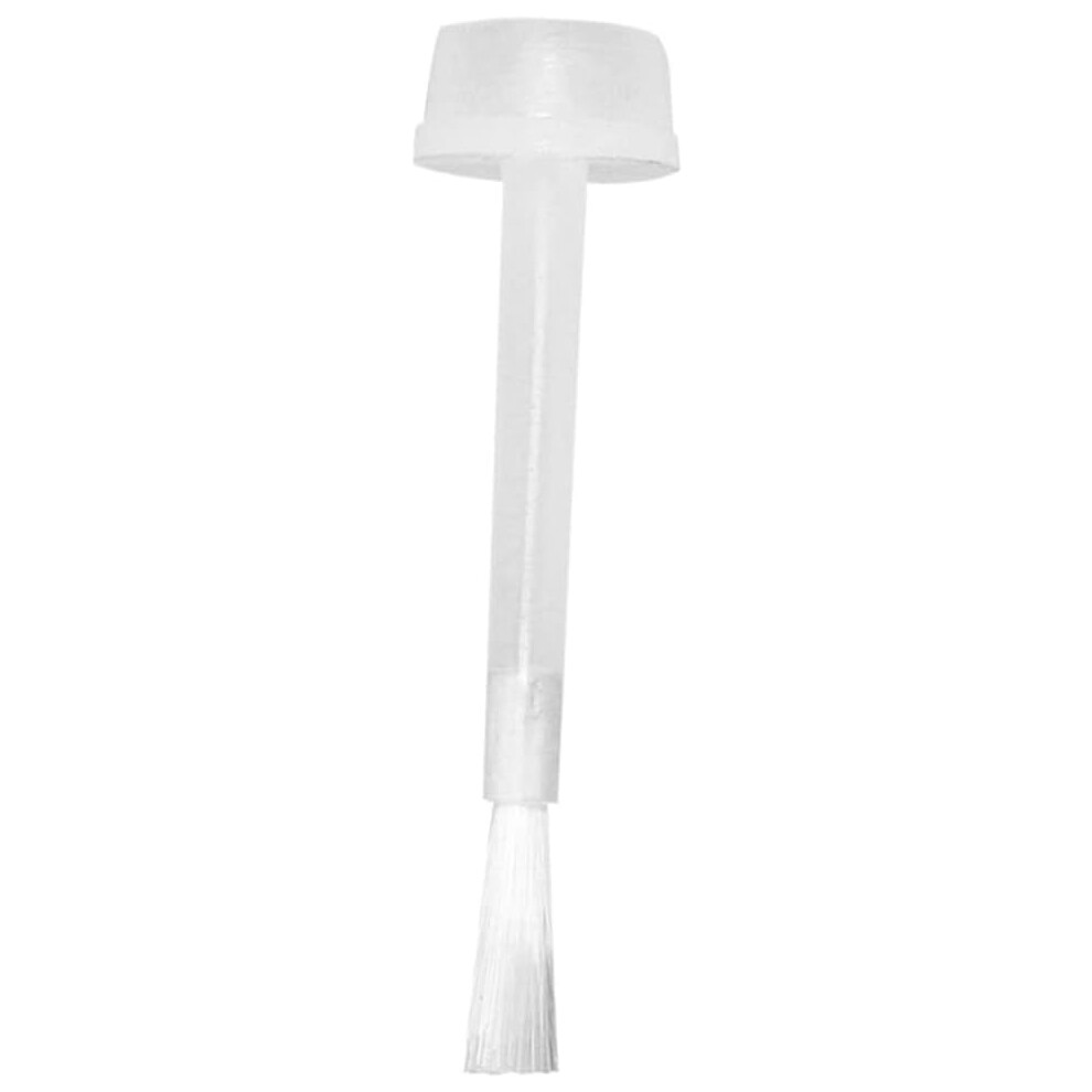 Hkhbjs White 400Pcs Nail Polish Replacement Brush Set Liquid Gel Applicator Manicure Tool