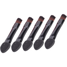 Make-upkwasten voor dames, oogschaduwapplicator, 50 stuks, dubbelzijdig met sponspunt, 4x1x0,8 cm