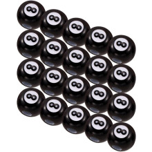 50pcs Acrylic Black Spacer Beads for Necklace Delicate Appearance Craft Beads Jewelry Making Accessories