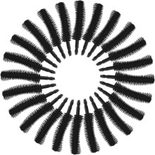 50 brosses Ă mascara et goupillons Ă sourcils en silicone souple pour extensions de cils