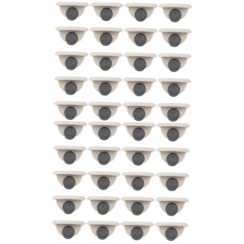 40pcs Practical Self-Adhesive Wheel for Storage Box Sticky Caster Wheels