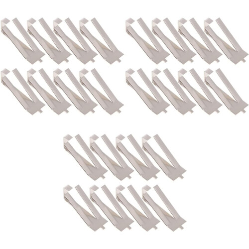 24pcs Practical Glass Bed Clip Printer Glass Platform Practical Fixing Clips for Stable Printing Bed