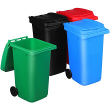 Lot de 4 mini poubelles porte-crayons, mignonnes et pratiques, pour bureau.