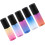 5pcs Gradient Roller Bottles Portable Refillable Essential Oil Rollers 1