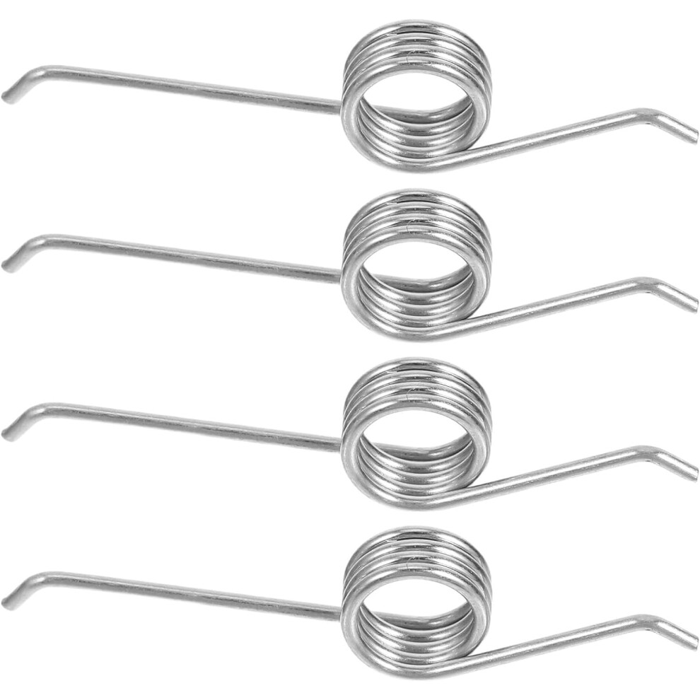 4Pcs Trash Can Lid Torsional Springs Replacement, Metal Garbage Bin Spring Parts 5455468315411