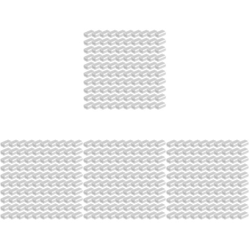 Surtido de 400 manguitos de engaste de aluminio para cables de acero.