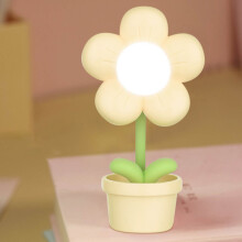Lampă de noapte LED portabilă – Lampă de masă mini cu flori